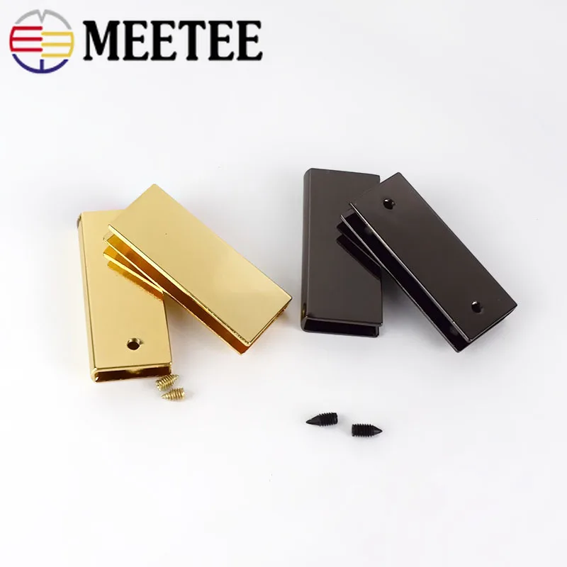 1 шт. Meetee 25/32/38 мм ремень металлический клатч Сумки Пряжка Карабин Крюк с защелкой с застёжкой "Лобстер" собачий ошейник застежка Leathercraft аксессуар