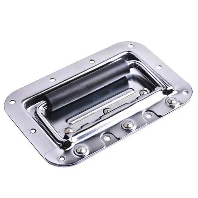 Домашняя мебель шкафчик фурнитура подпружиненная стальная Встраиваемая ручка с