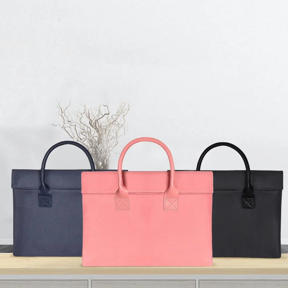 15 6-дюймовый дизайн с ручкой одноцветные планшеты ноутбук рукав чехол сумка для