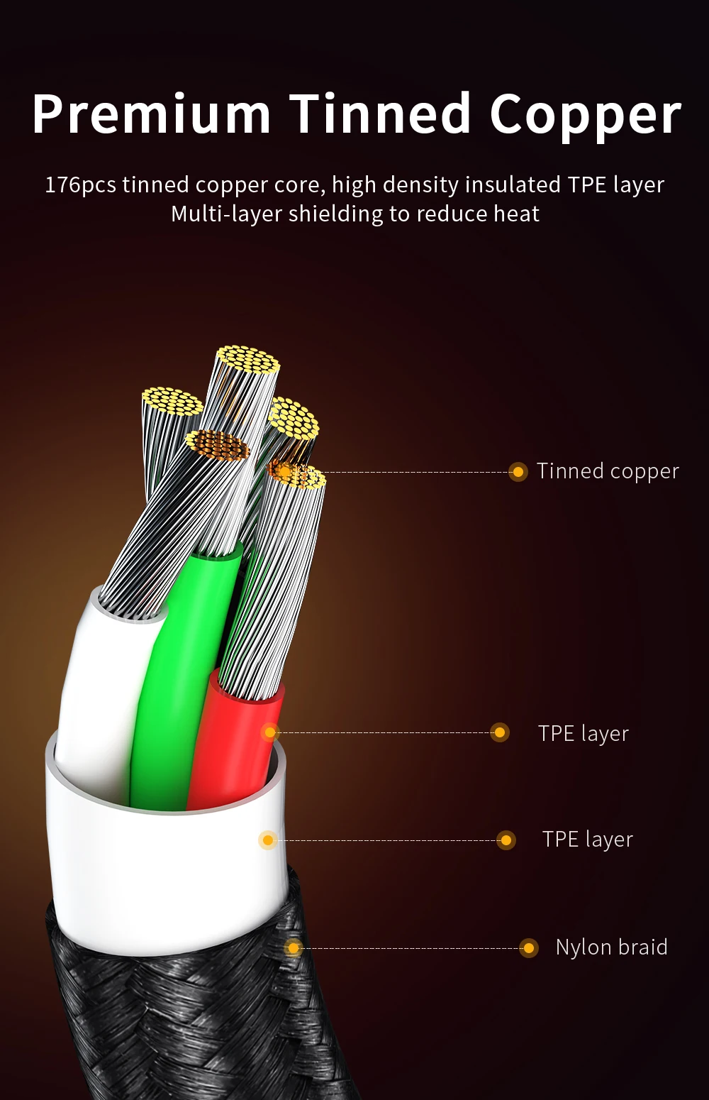 Магнитный кабель Micro USB Essager для IPhone samsung Android, кабель USB для быстрой зарядки, 3 м шнур, Магнитный адаптер зарядного устройства
