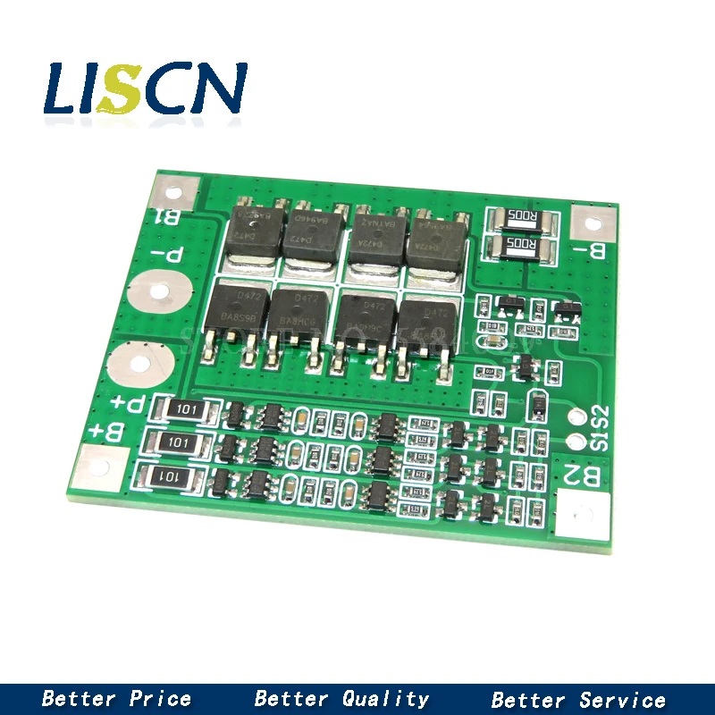 3S 10A 20A 25A 30A 40A литий-ионная батарея лития 18650 Charger Совета по защите PCB BMS для