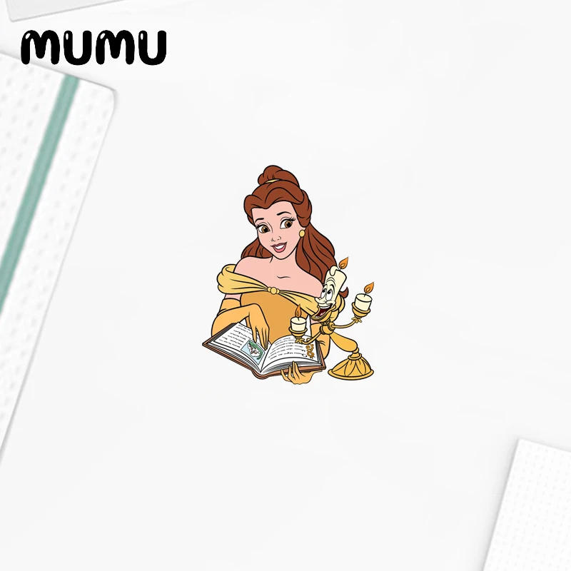 2021 Новый Красота и с рисунком из мультфильма Красавица Чудовище штырь отворотом