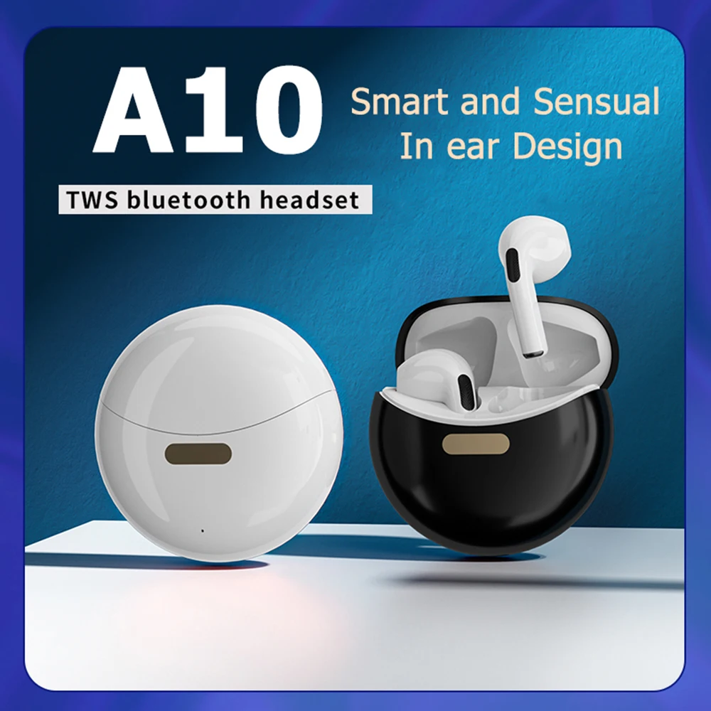 

A10 TWS fone de ouvido Bluetooth Earphones auriculares inalámbricos Wireless Stereo Headphones audífonos Gaming kulaklık Headset