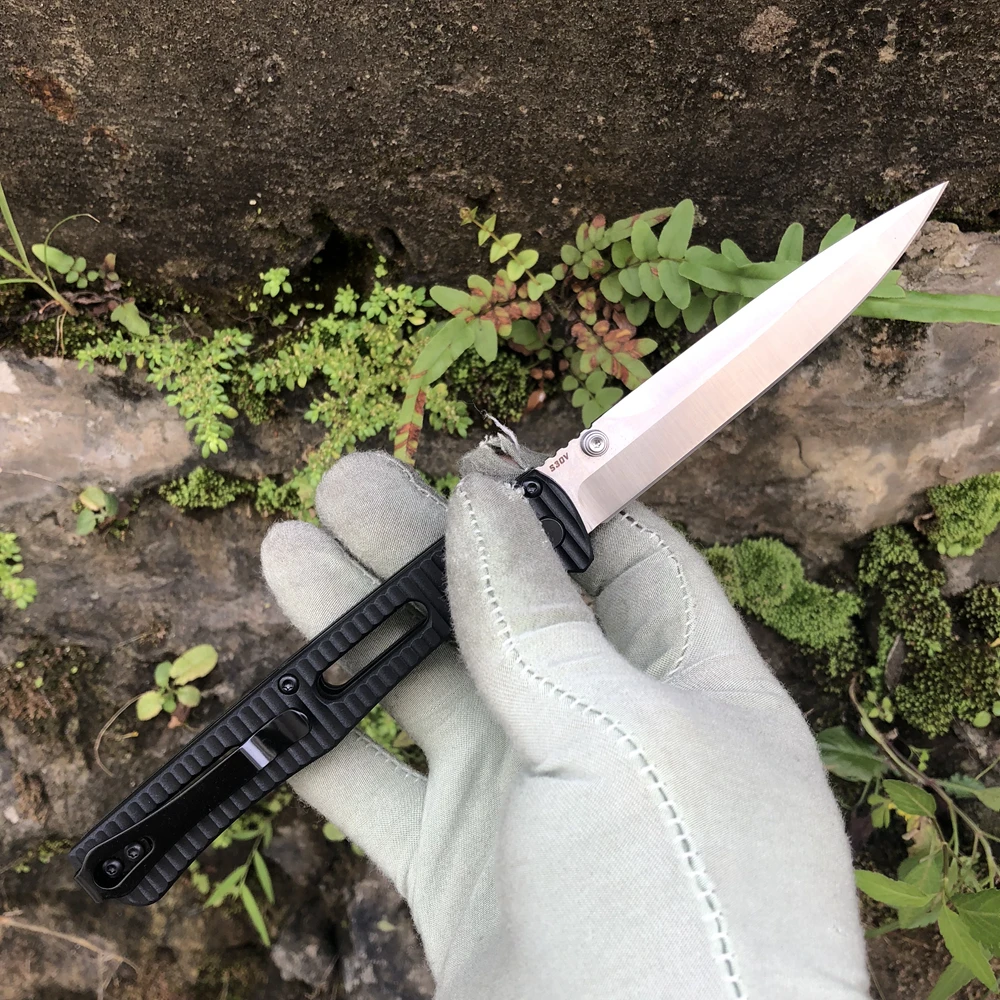 TIGEND OEM 417 нейлон волокно ручка Mark S30v Лезвие Складной Карманный выживания EDC инструмент для походов и охоты Утилита открытый кухонный нож