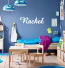 Персонализированный Деревянный Знак имени, деревянные буквы, настенный художественный декор для детской комнаты или детской комнаты 35-50 см