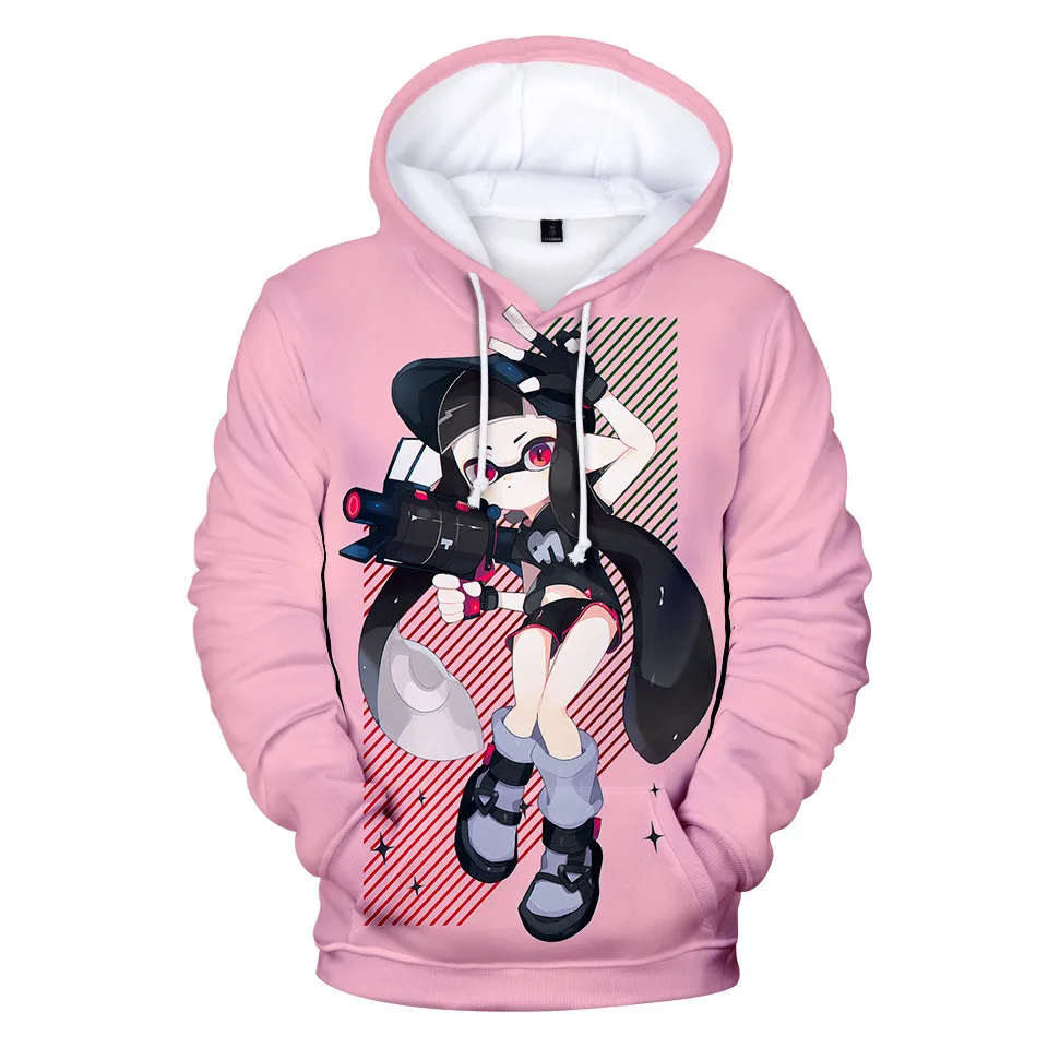 

2021 Creative Shooting Game Splatoon 3D Printed Hoodies Men Women Kids Long Sleeve Sweatshirts Fashion New Harajuku Teen Clothes