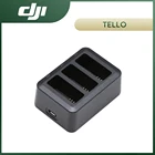 DJI Tello (вращение по часовой стрелке и против часовой стрелки) Батарея зарядная станция для Tello (вращение по часовой стрелке и против часовой стрелки) полета Батарея зарядная плата аксессуары Зарядное устройство адаптер Ogiginal