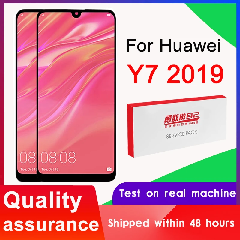 Тестирование 6 26 ''Замена для Huawei Y7 2019 ЖК DUB LX3 L23 LX1 дисплей сенсорный экран