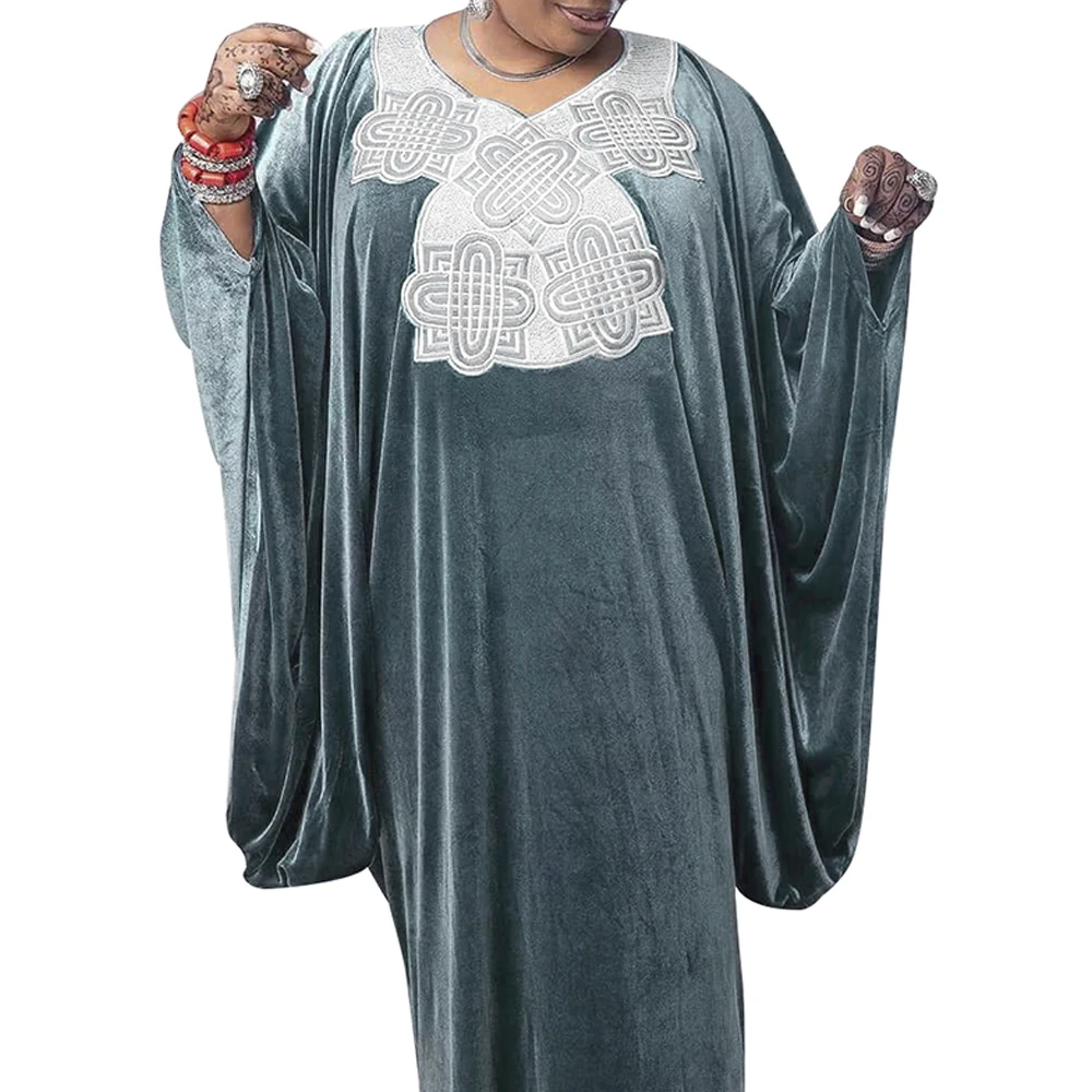 Женское платье с длинным рукавом в африканском стиле | Тематическая одежда и