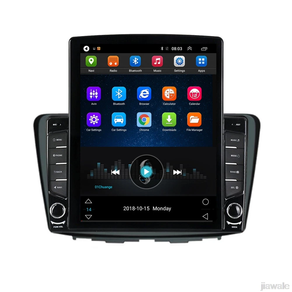 9 7 &quotВосьмиядерный tesla стиль вертикальный экран Android 10 Автомобильный GPS стерео