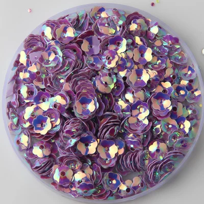 1200pcs/Lot White Color 5mm 3D Plum Flower PVC Sequins Sewing Craft/Embellishment Findings Women Garments Accessories | Дом и сад