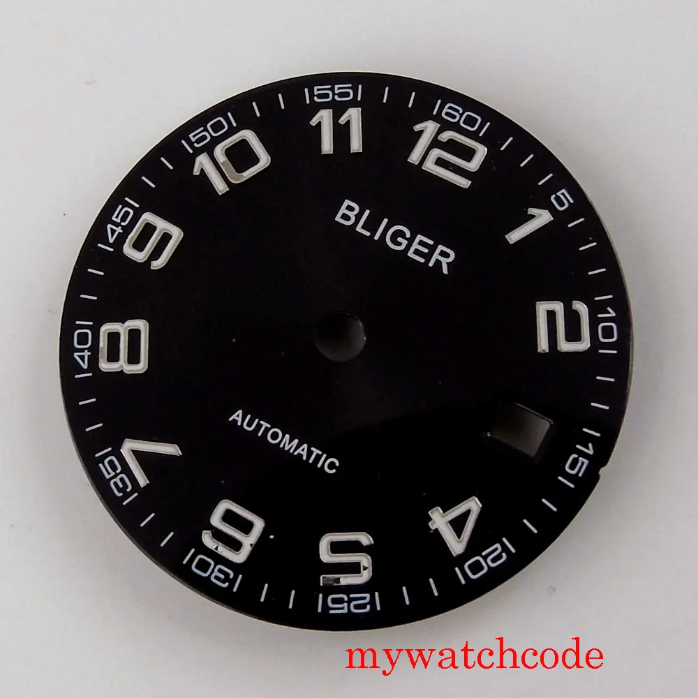 Bliger 29 мм Циферблат подходит для MIYOTA 8215 821A 8205 ETA 2824 2836 MINGZHU 2813 автоматическое