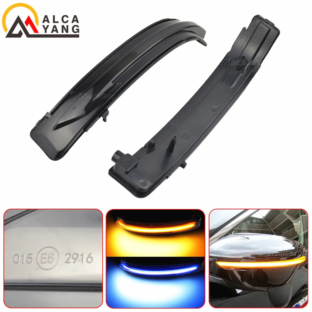 Светодиодный Боковой зеркальный динамический поворотный сигнал