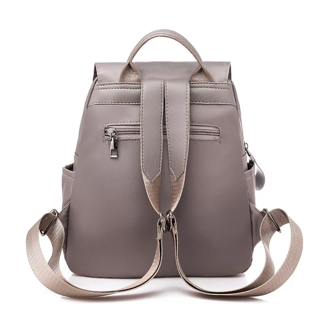 Женские рюкзаки OCARDIAN однотонные школьные сумки из ткани Оксфорд для девочек