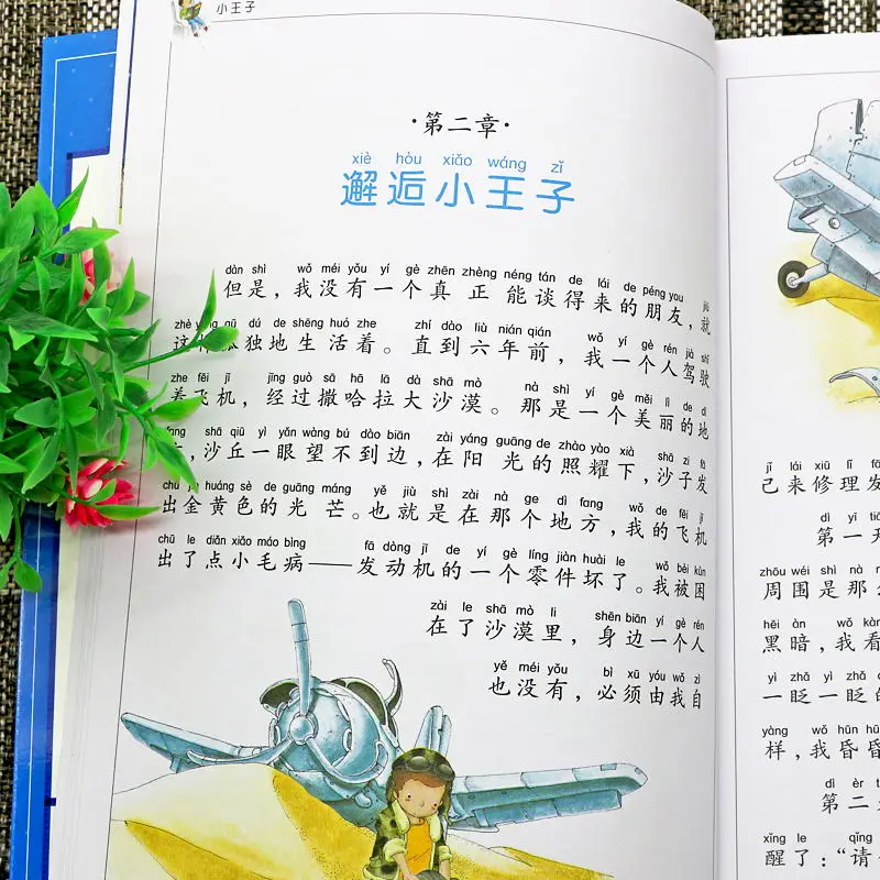 Классические книги для чтения Little Prince детей с большим количеством изображений