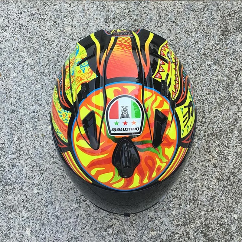 Мотоциклетный шлем на все лицо гоночный для мотокросса каска 5 континентов|Шлемы|