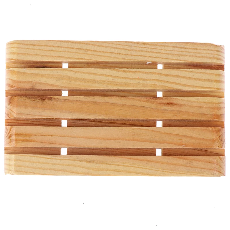 Портативные мыльницы креативные бамбуковые ручные дренаж для мыла коробка