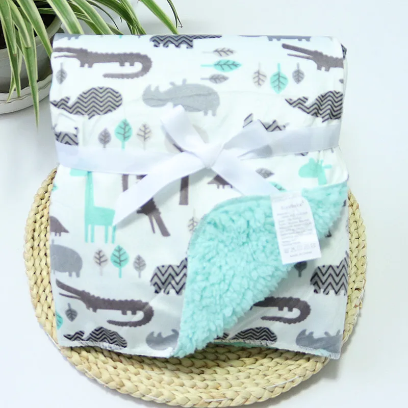 2020 детское одеяло модный бренд Детские Коралловые одеяла покрывало банные