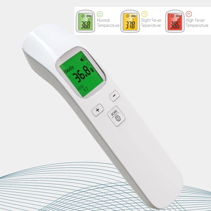 

Digital Infrared Thermometer Adult Forehead Laser Thermometers No Contact For Baby Body Food Meat Kitchen pulse oximeter finger