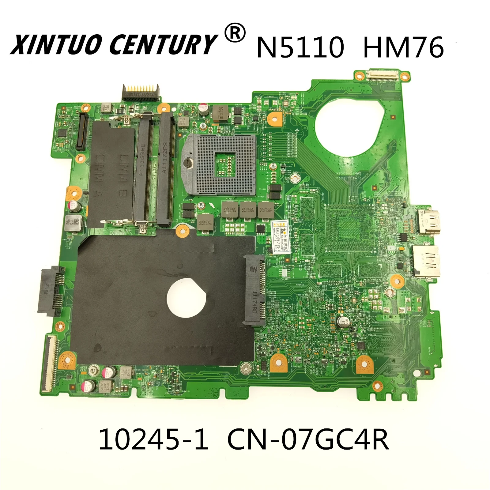 

Материнская плата для ноутбука Dell N5110 PGA989 DDR3 HM67 10245-1 CN-07GC4R 07GC4R 7GC4R 100% тест