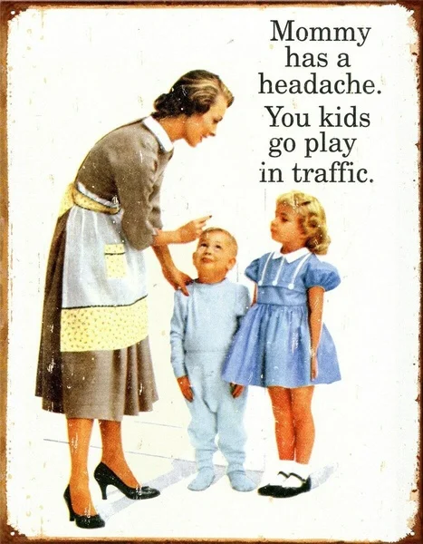 

Vintage Play In Traffic White Metal Tin Sign 8x12 Inch Retro Home Wall Decor