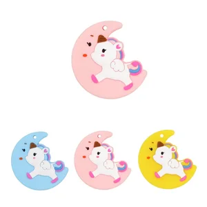 1 шт., детский Прорезыватель для зубов в виде единорога