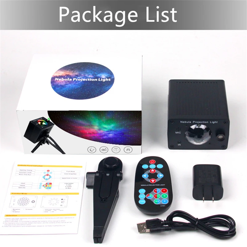 

Interstellar Galaxy Light Projector Star Skylight For Bedroom Projecteur LED Projection Sky Starry Night Light Nebula Projetor