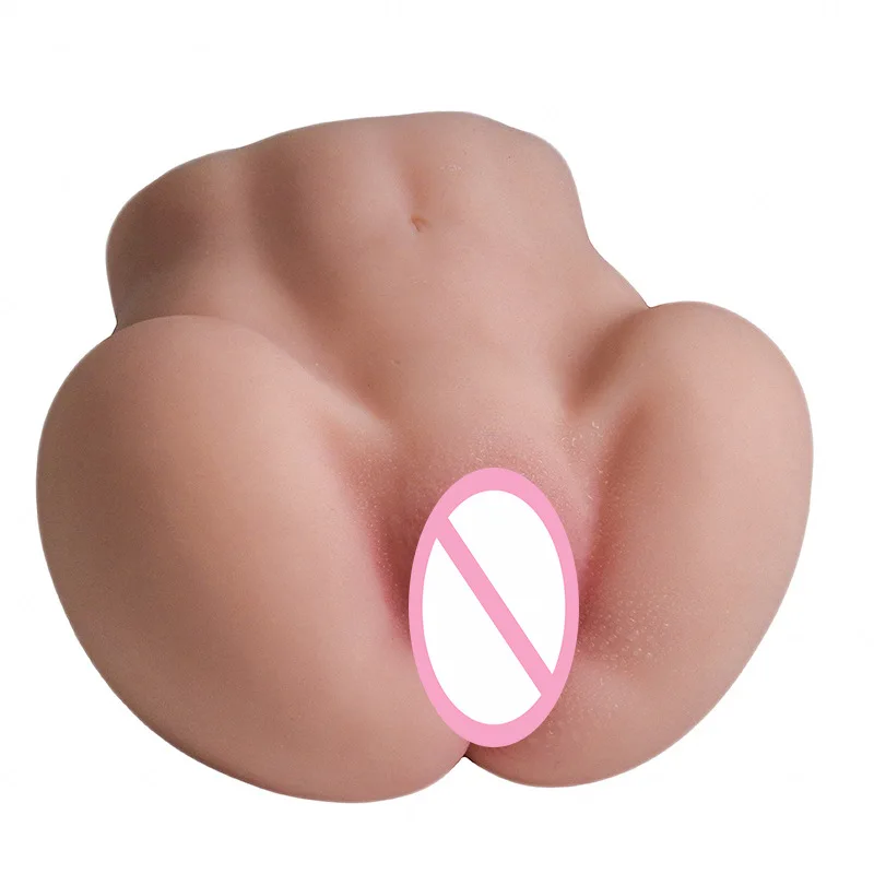 Реалистичная женская большая ягодица влагалище половина туловища сексуальная