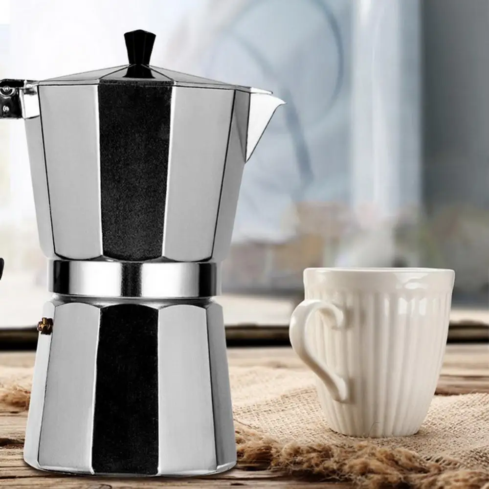 

Hot Sales 50/100/150/300/450/600ml Coffee Maker Espresso Percolatored Stove Top Pot Kettle