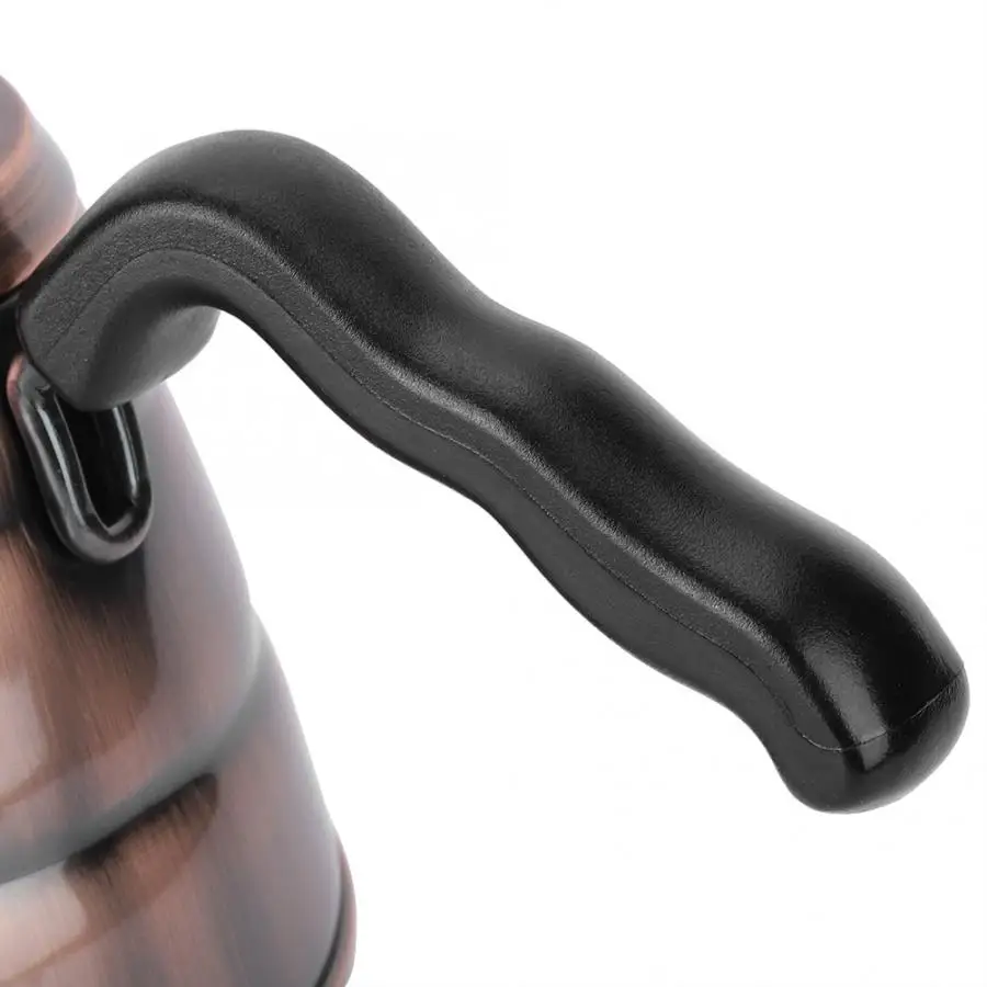 Чайник для кофе 1000 мл из нержавеющей стали кофейник с длинным носиком капельный