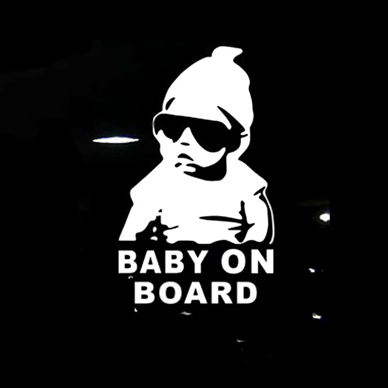 

Dawasaru Warning Car Stickers Baby on Board Waterproof Decals Ship Laptop Auto Truck Motorcycle Accessories PVC,14cm*9cm