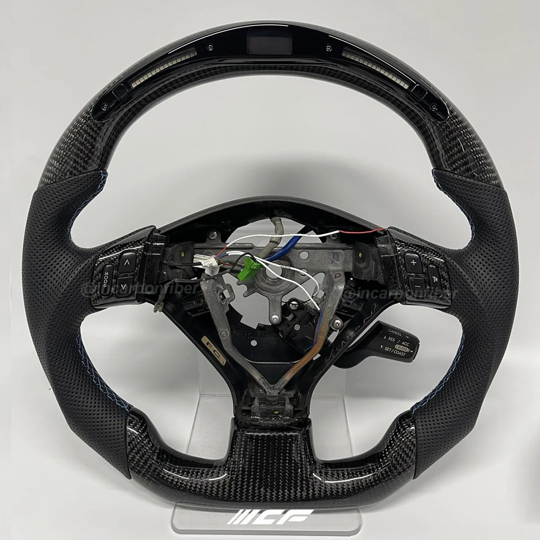 

Customized Making LED Carbon Fiber Steering Wheel for Subaru