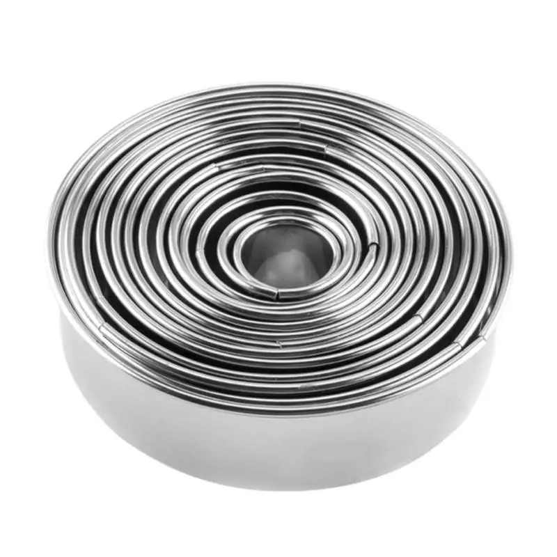 14 шт. Набор круглых формочек для пельменей из нержавеющей стали | Дом и сад