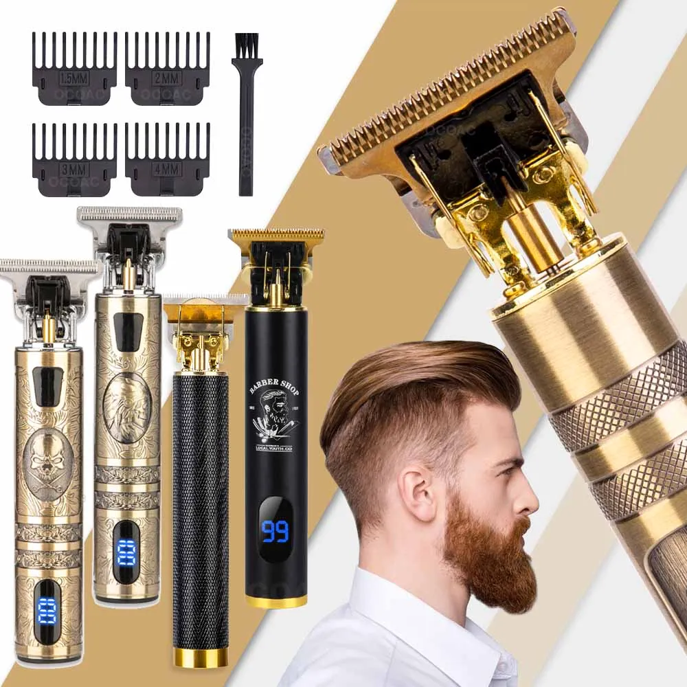 

Hair Clipper For Men Rechargeable Buddha Dragon Professional T Shaver Beard Trimmer Hair Cutting Machine Outliner Hair Trimmer