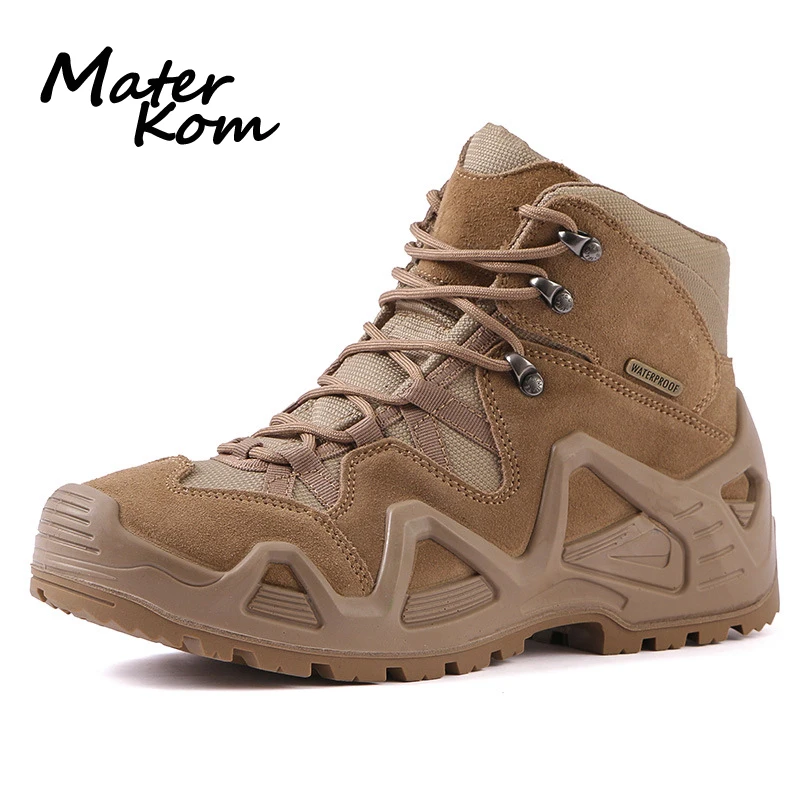 Военные ботинки для мужчин Уличная обувь водонепроницаемая походная