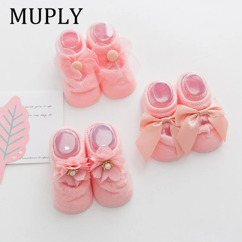 3 пары/Лот Детские носки Весна Лето Новые тонкие хлопковые детские кружевные с