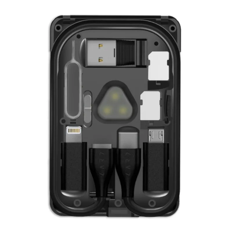 Многофункциональная городская карта для выживания со встроенсветодиодный