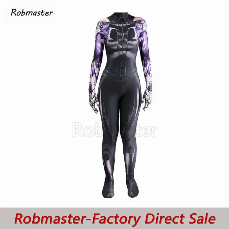 

Alita Costume Zentai Suit Spandex Alita Battle Angel Rosa Salazar Superhero Cosplay Halloween Bodysuit jumpsuit Adults Kids