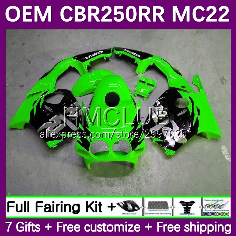 

Injection For HONDA CBR 250 250RR CBR250 RR CC MC22 90 91 92 93 29No.156 CBR250RR 1995 1996 1997 1998 1999 Fairing glossy green