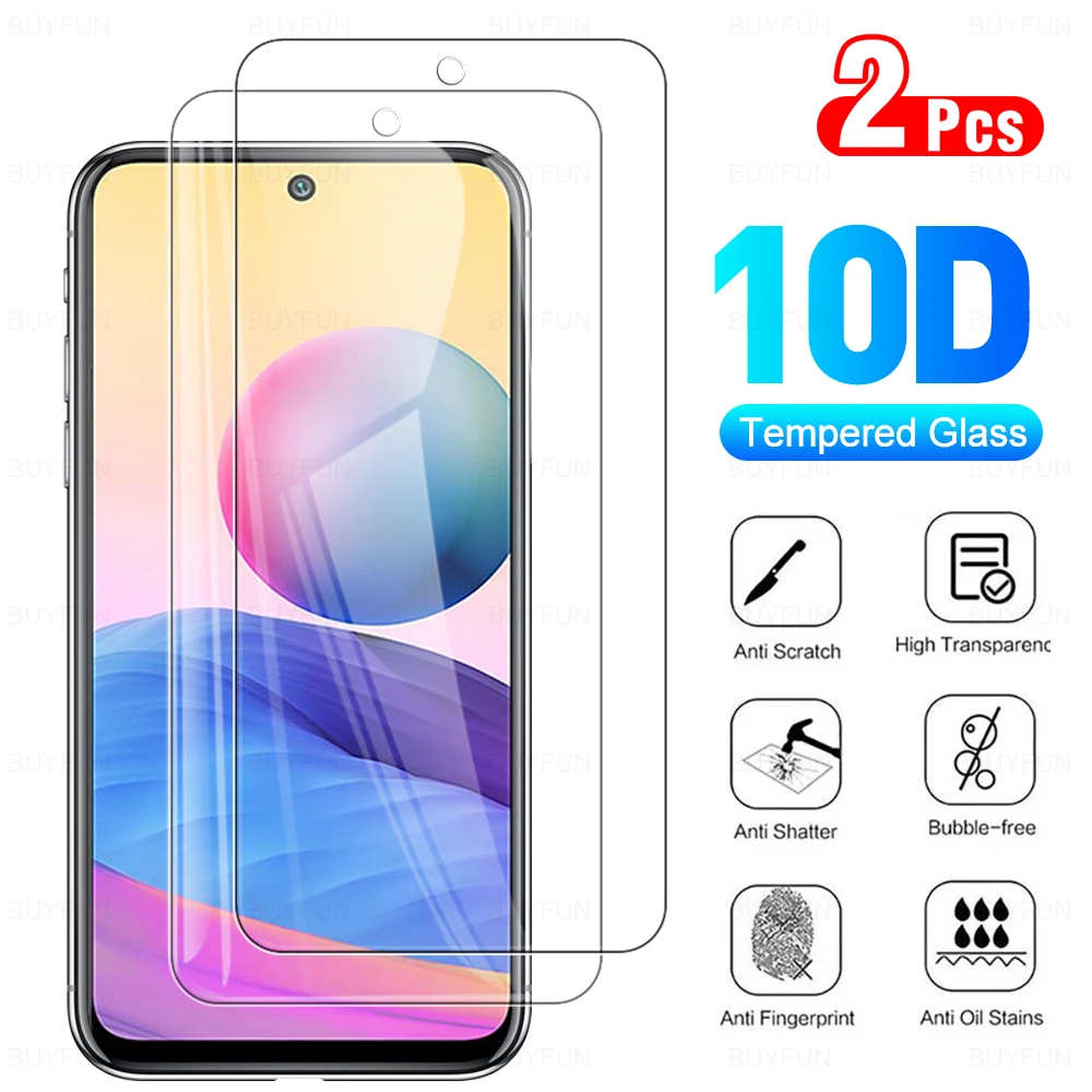 

Закаленное стекло M2103K19 G C для Xiaomi Redmi Note 10, 2 шт.