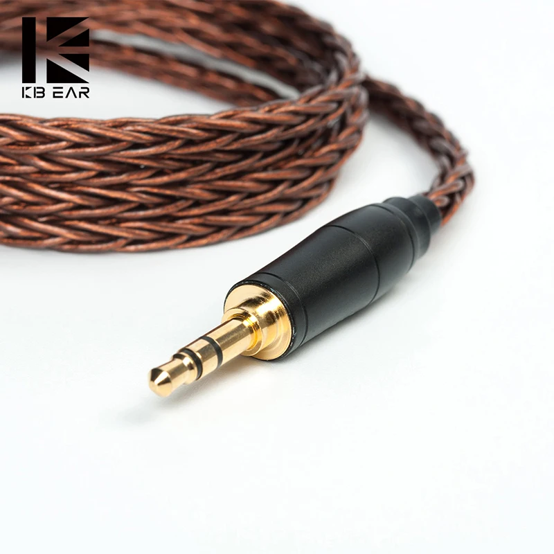 Сбалансированный кабель KBEAR 8 ядер бескислородный 2 5/3 5/4 4 мм MMCX/2PIN/QDC/TFZ для BLON и