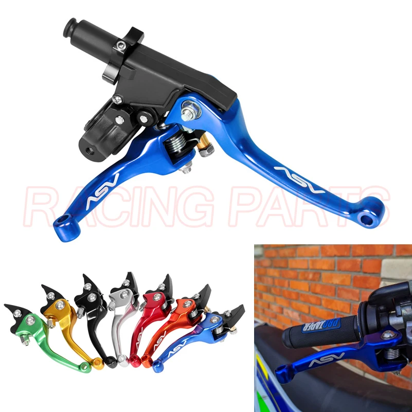 

Aluminum ASV F3 series 2nd Clutch and Brake Lever Folding of most Motorcycle ATV Dirt Pit Bike YZF RMZ WR KLX CRF