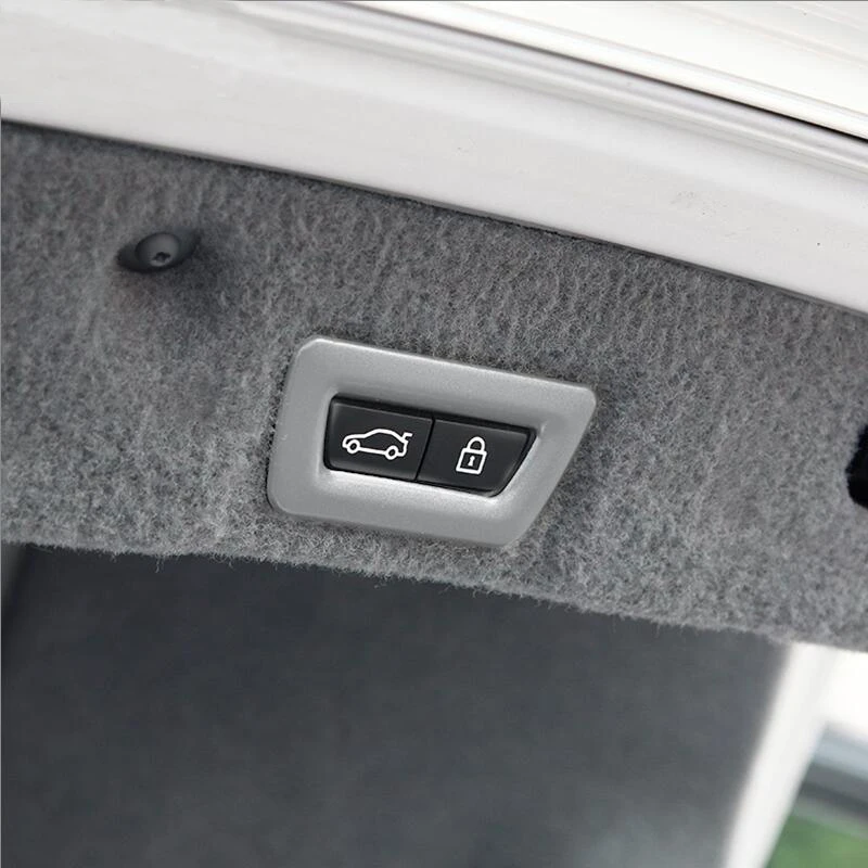 

Car trunk electric switch buttons frame Cover Trim Sequins For BMW 3 5 7 Series X1 X3 X4 X5 X6 F10 F30 F48 F35 F26 F25 F15 F16