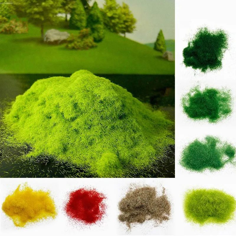 DIY песок стол искусственная трава порошок наружный газон производство