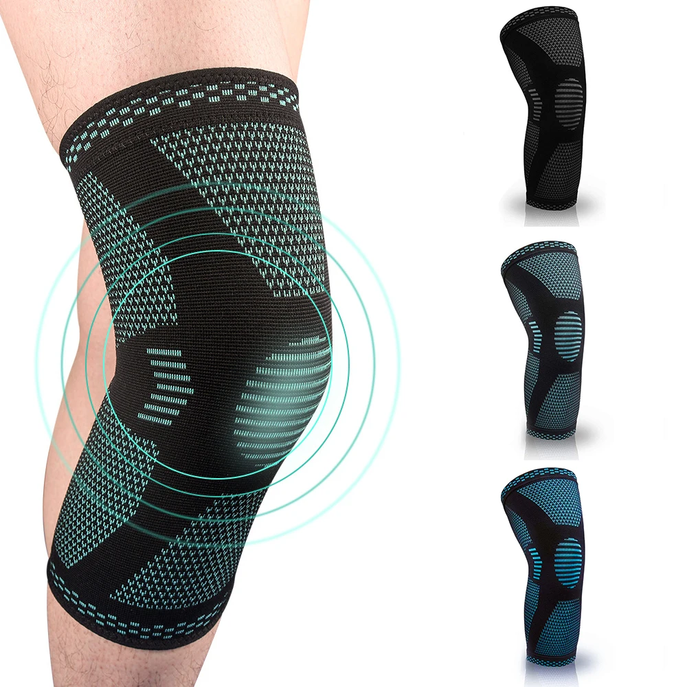 

Outdoor Sports Kneepad Elastic Bandage Pressurized Knee Pads Support Protector For Fitness Running Arthritis Muscle Joint Brace
