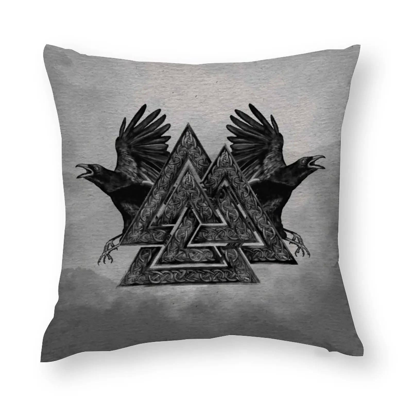 

Двухсторонняя декоративная подушка в стиле ретро