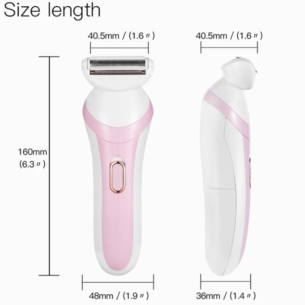 

Portable Electric Rechargeable Epilator Armpit Women Epilator Painless Body Face Leg Arm Hair Trimming By Female Razor