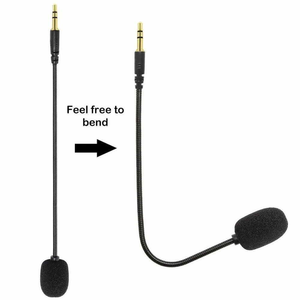 Черная Проводная стереогарнитура 3 5 мм для студийных игр микрофон мини HD моно