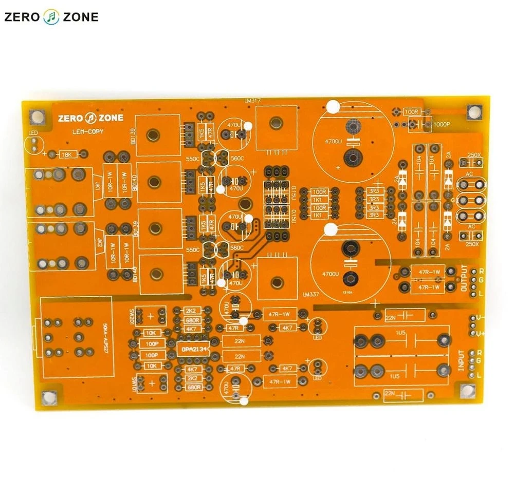 

ZEROZONE LEM-Copy Class A Headphone power amplifier clone Lehmann amp PCB