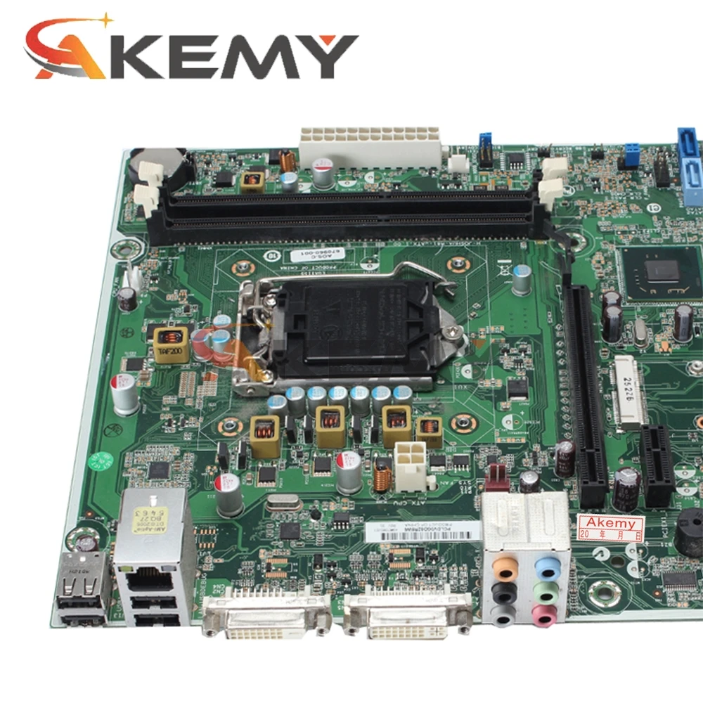 

Akemy High quality For HP P6 P7 P6-2131JP Desktop Motherboard 696233-001 698346-501 698346-601 LGA1155 100% Tested Fast Ship